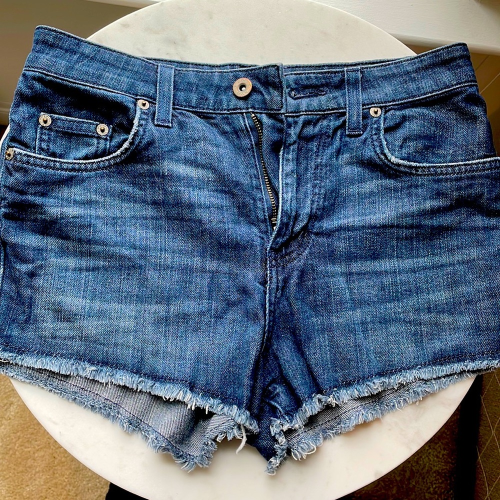 Carmar denim cutoffs